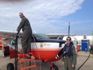 Prep for Whooping Crane survey