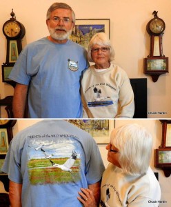 whooping crane shirts