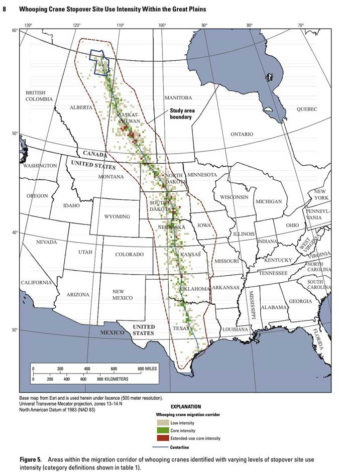 940x679_stopover_map Whooping Crane stopover